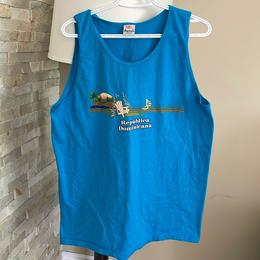 Dominican Republic tank top